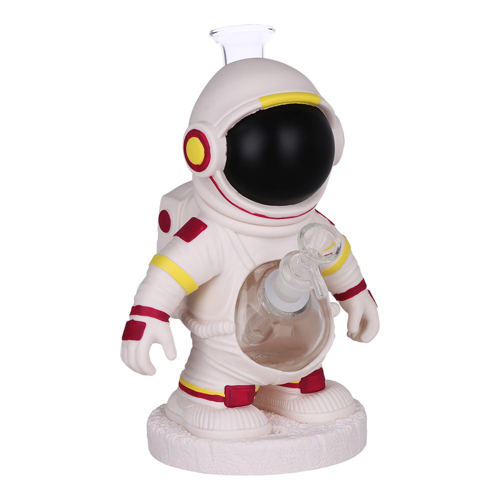 Spaceman Glass & Vinyl Bubbler