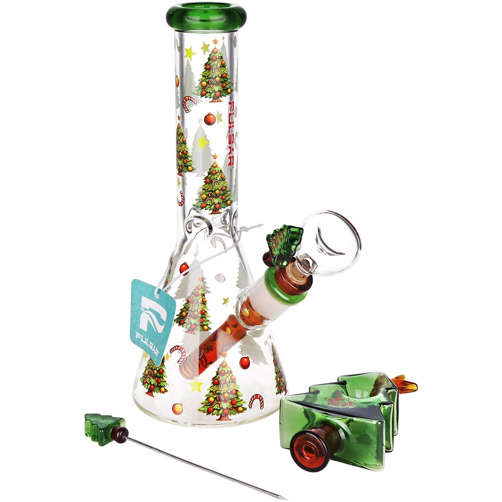 Christmas Tree Herb Pipe Duo