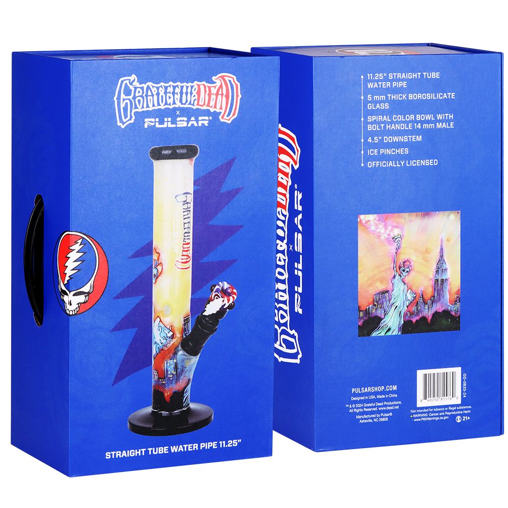 The Grateful Dead Glass Bong