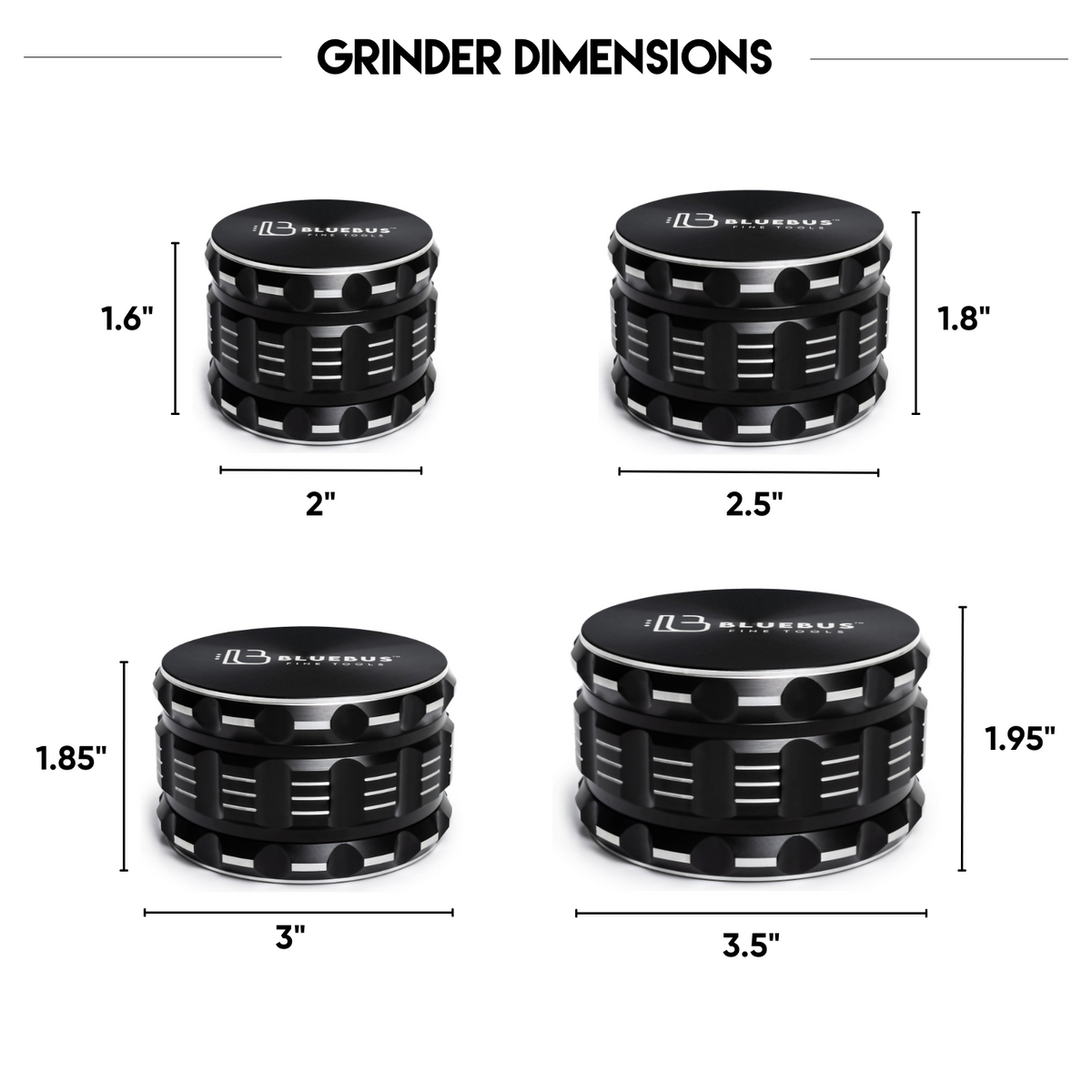 4-Piece Aluminum Grinder