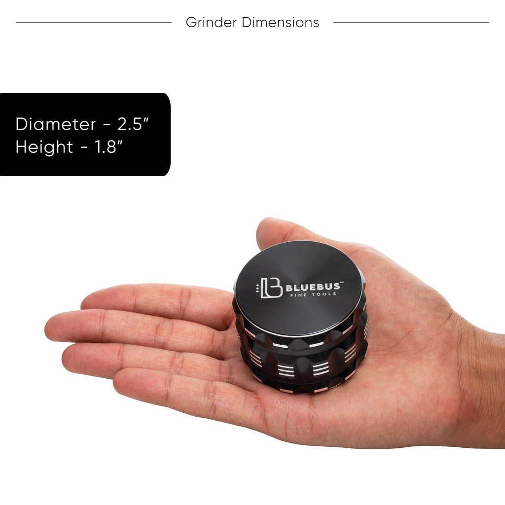 Black 2.5" Grinder