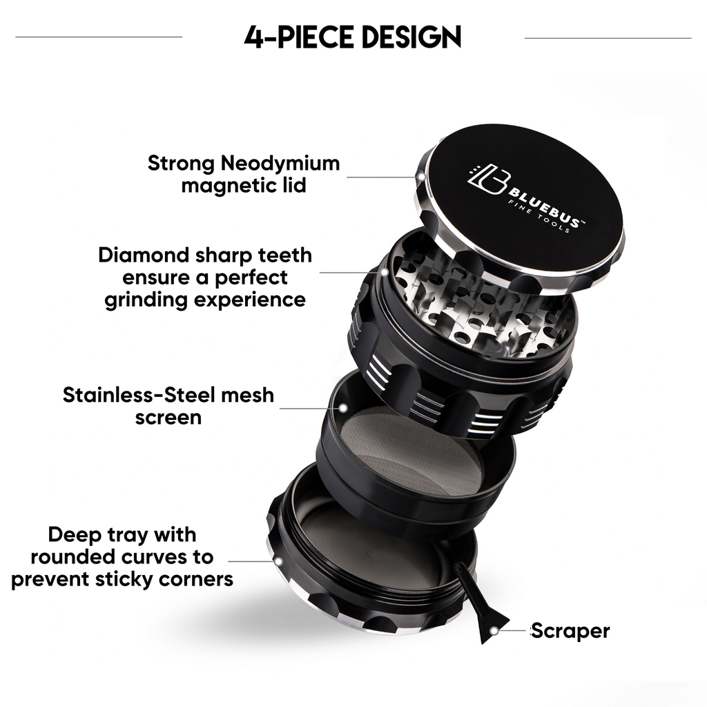 4-Piece Aluminum Grinder