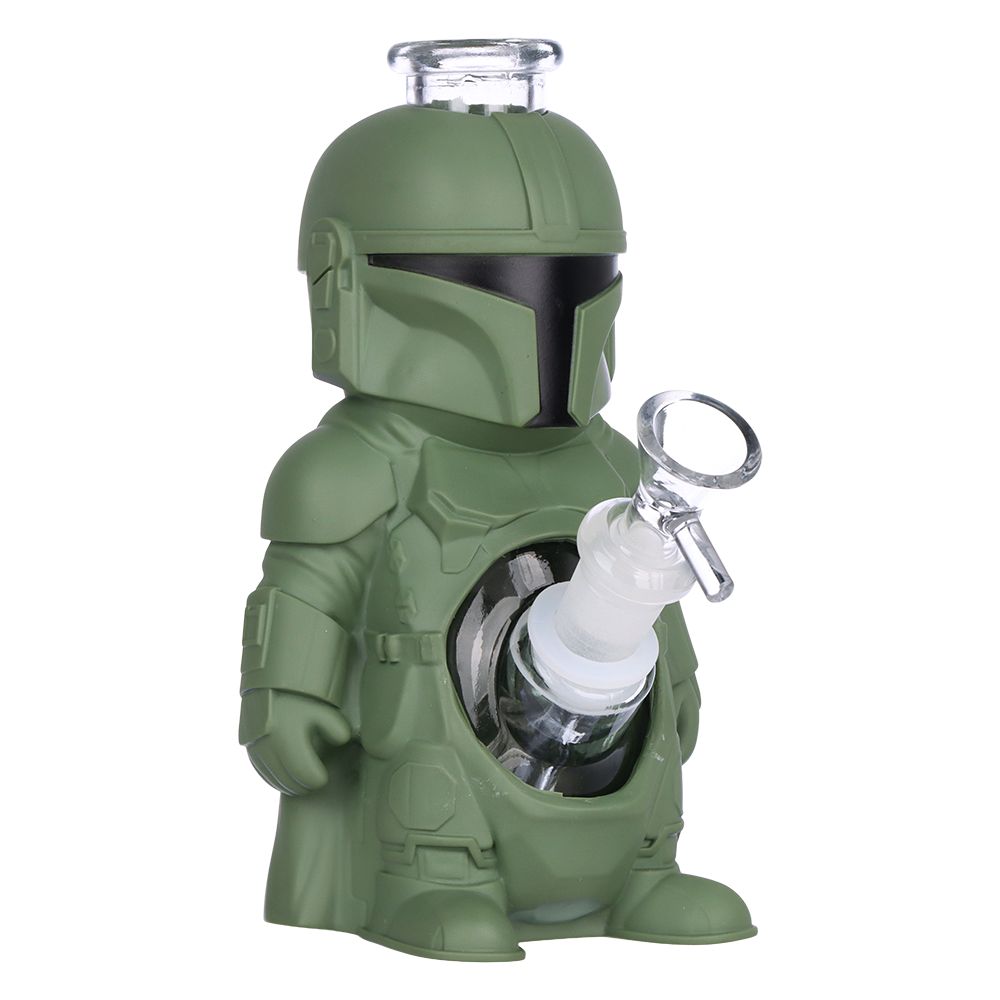 Mando Glass & Vinyl Bubbler - 2ct
