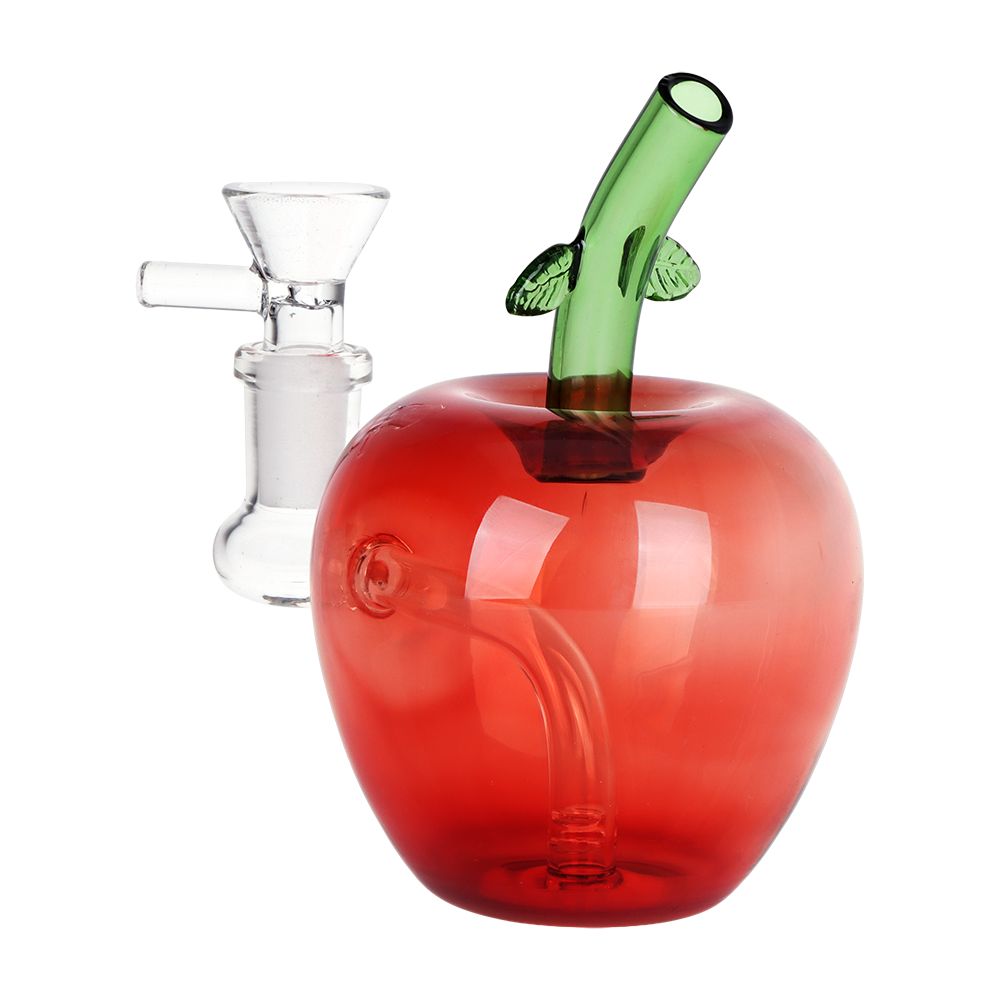 Poison Apple Glass Water Pipe