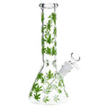Green Leaf Beaker Bong
